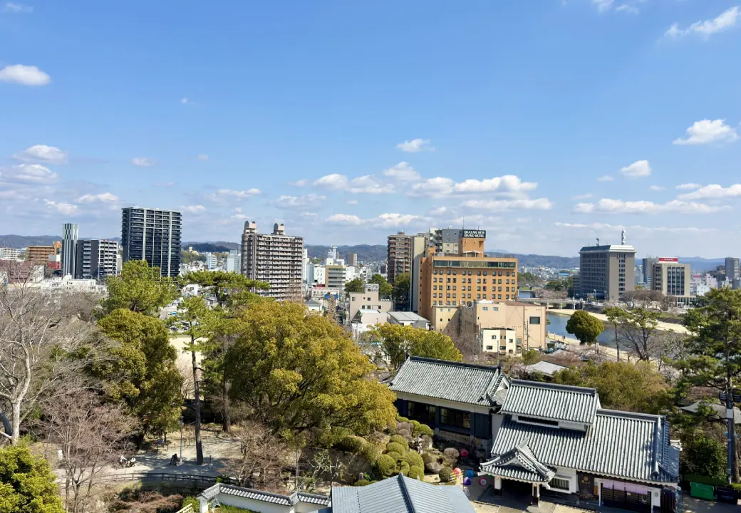 岡崎市の街並み