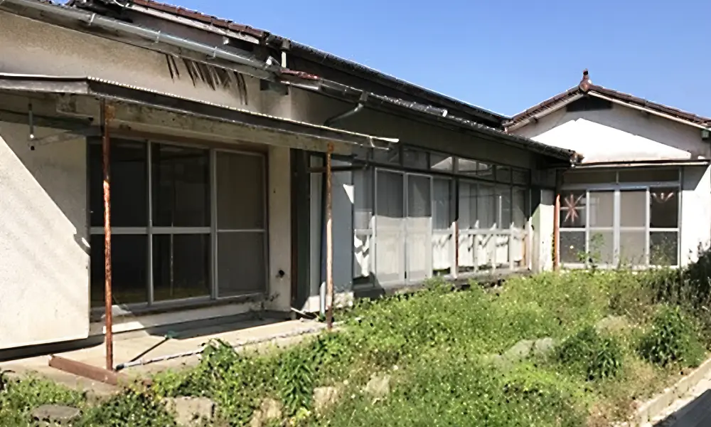 空き家となった住宅