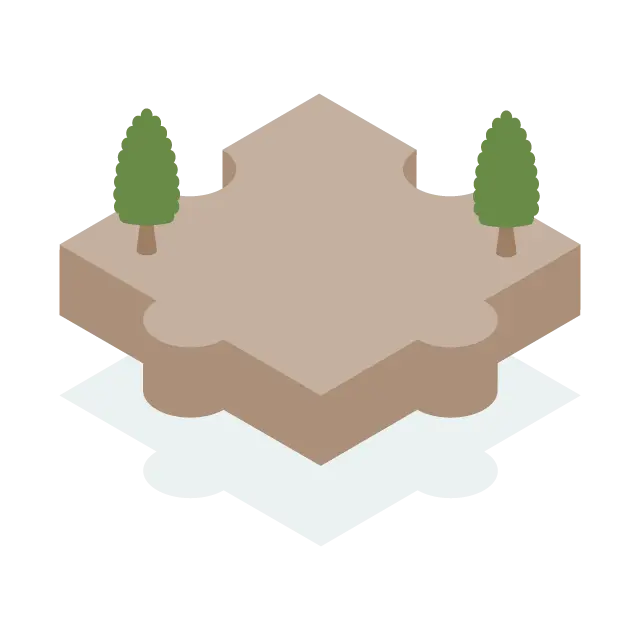 更地のイラスト