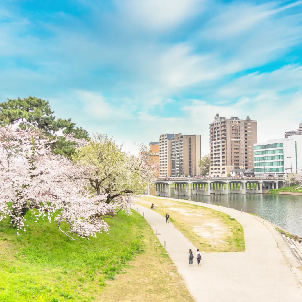 岡崎市の街並み